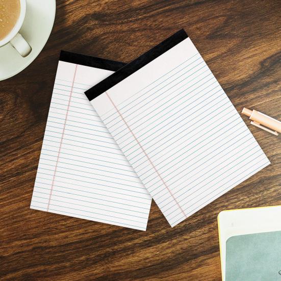2Pcs Yellow Notebook Smooth Writing Striped Notebook Ink-resistant Paper Notebook School Office