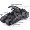 1:18 Cool Batmobile Alloy Model Toys, Exquisite Desktop Ornaments, Cool Sound and Light Spray, Christmas Gifts