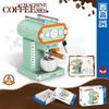 Vintage Style High-Quality Retro High-Quality Coffee High-Quality Machine High-Quality Grinder High-Quality Building High-Quality Blocks