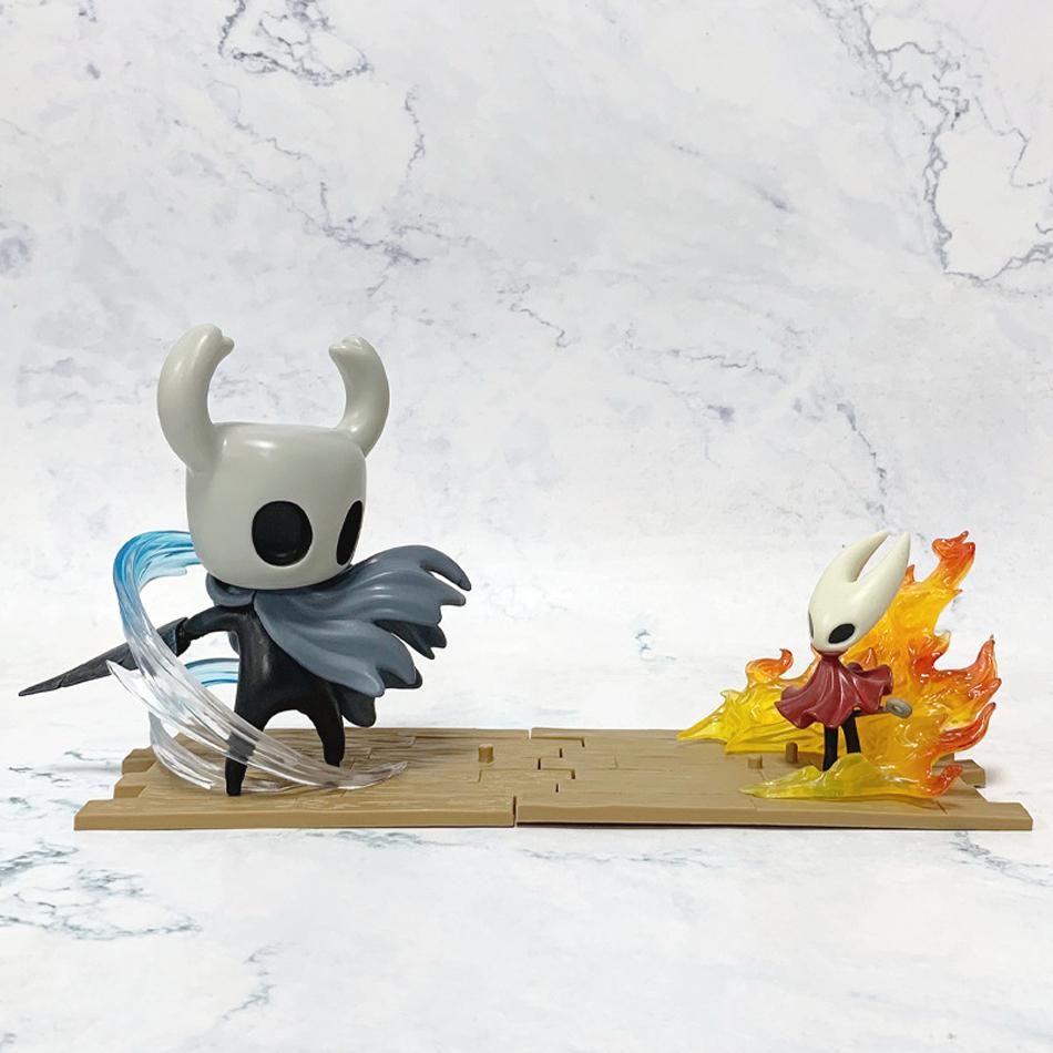2pcs/set New Hollow Knght Silksong Toys Anime Game Figure The Knight Action Figure Hornet/Seth Figurine Collectible Model Doll