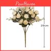 Fabric Rose Flower For Living Room Outdoor Wedding Event Fashion Decoration