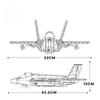 F-35 High-Quality Fighter High-Quality Jet High-Quality Series High-Quality Building High-Quality Block Construction set High-Quality Moc