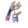 Cute Among Us Keychains Colorful Pvc Cartoon Key Rings Adorable Space Imposter Charms
