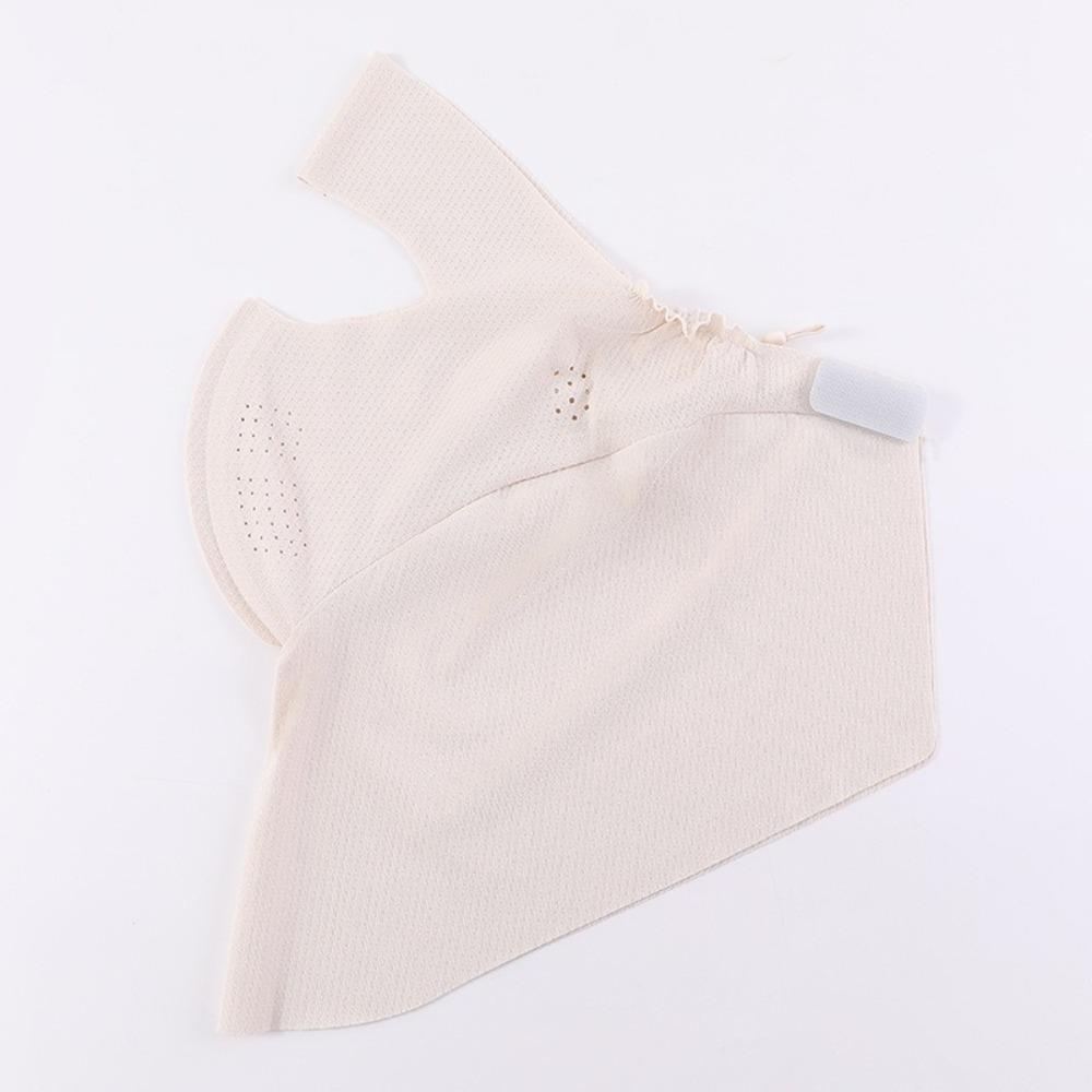 

Захист шиї Маска від сонця з крижаного шовку Захист від УФ-променів Маска для обличчя Джіні Нова бандана Шарфи Літо бежевий