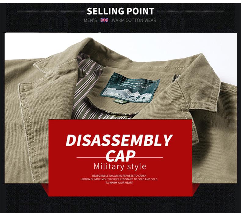 Men's Plus Size Pure Cotton Casual Blazer - Spring/Autumn Exclusive 817