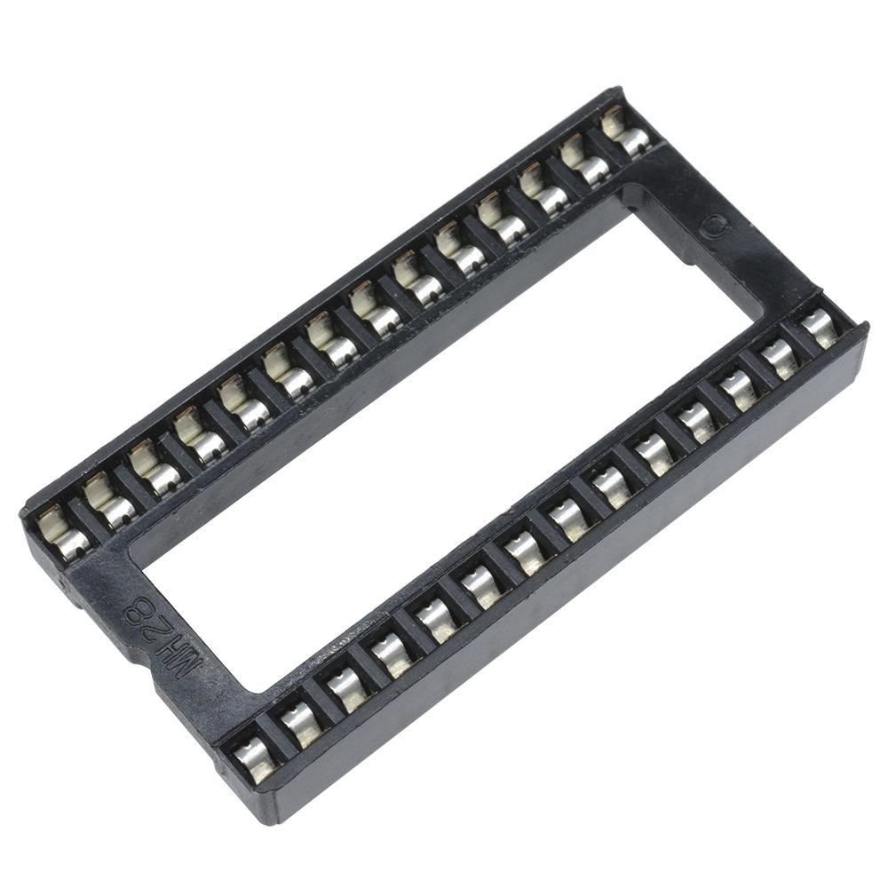 11Pcs DIP IC Chip Sockets Adapter Connector Solder Type Socket 6Pin 8Pin 11Pin 16Pin 18Pin 11Pin 18Pin 11Pin 11Pin Narrow Wide