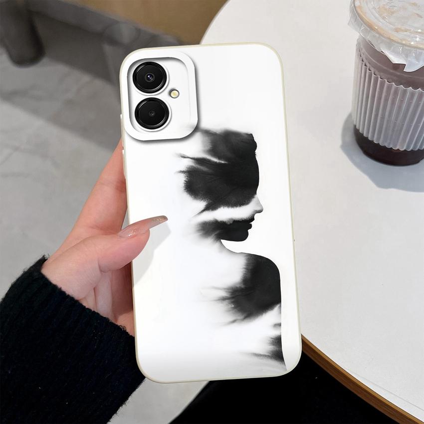 Fashion Case For Samsung A07 M07 F07 A25 A17 M17 F17 M36 F36 M56 S26 Plus Cute Cartoon Star Pattern Soft Liquid Silicone Phone Cover For Samsung Shell