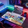 Custom Name Personalized Game Rainbow Friends Pattern Mousepad, Laptop PC Desk Mat, Decorative Desk Mat for Home Keyboard Pad Gift