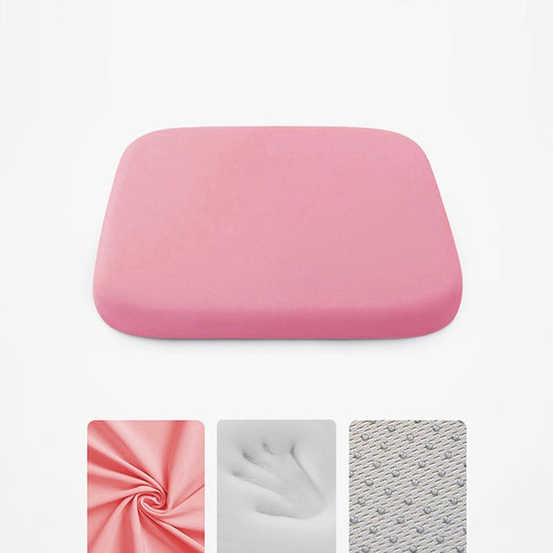 Ergonomic Memory Cotton Ofice Student Seat Cushion Hemohoid Seat Cushion Chair Cushion Car Seat Cushion Extension 34x24x3.5cm