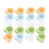 4 Teile/satz Puppenhaus Candy Farbe Mini Becher Japanische Wasser Tasse Szene Requisiten