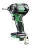 HiKOKI Rechargeable Impact Driver with Triple Maximum Tightening Torque of 170Nm and Bits Sold WH12DCA 10.8V Hammer, (10.8V) (Battery, Charger, Case,