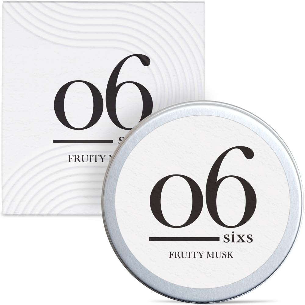 sixs Fragrance Cream Solid Perfume for Men and 35g (Fruity Musk) Women,