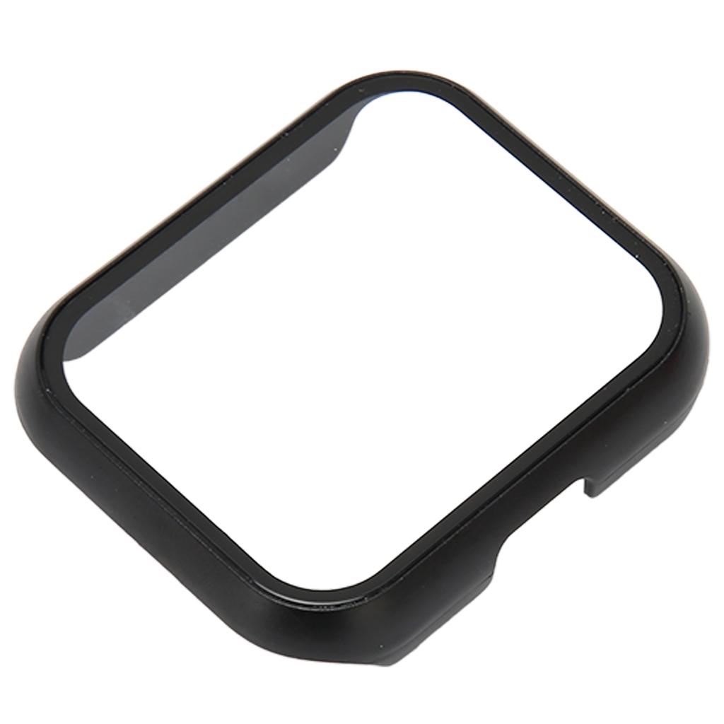 Tempered Glass Watch Screen Protector Full Coverage Screen Protective Cover for Realme Watch 2 Pro Black