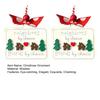Neighbors by Chance Friends by Choice Christmas Ornament Wooden Friendship Keepsake Sign Housewarming Welcome