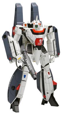 Wave Super Dimension Fortress Macross Super Valkyrie Battroid Scale 16cm Tall Plastic Model VF-1S/A 1/100 Approx. MC-068