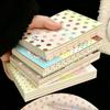 100 Blatt beschreibbares Papier Notizblock beidseitig Journal Notizzettel doppelseitiger Notizblock mit Punkten für Scrapbook Planer