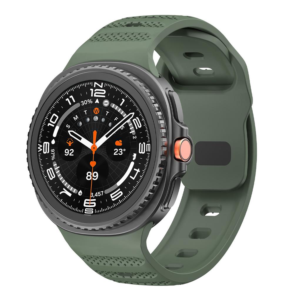 Original Strap For Samsung Galaxy Watch 8 40mm/44mm Silicone Smart Watch Sport Bracelet Correa Galaxy Watch8 Classic 46mm Band