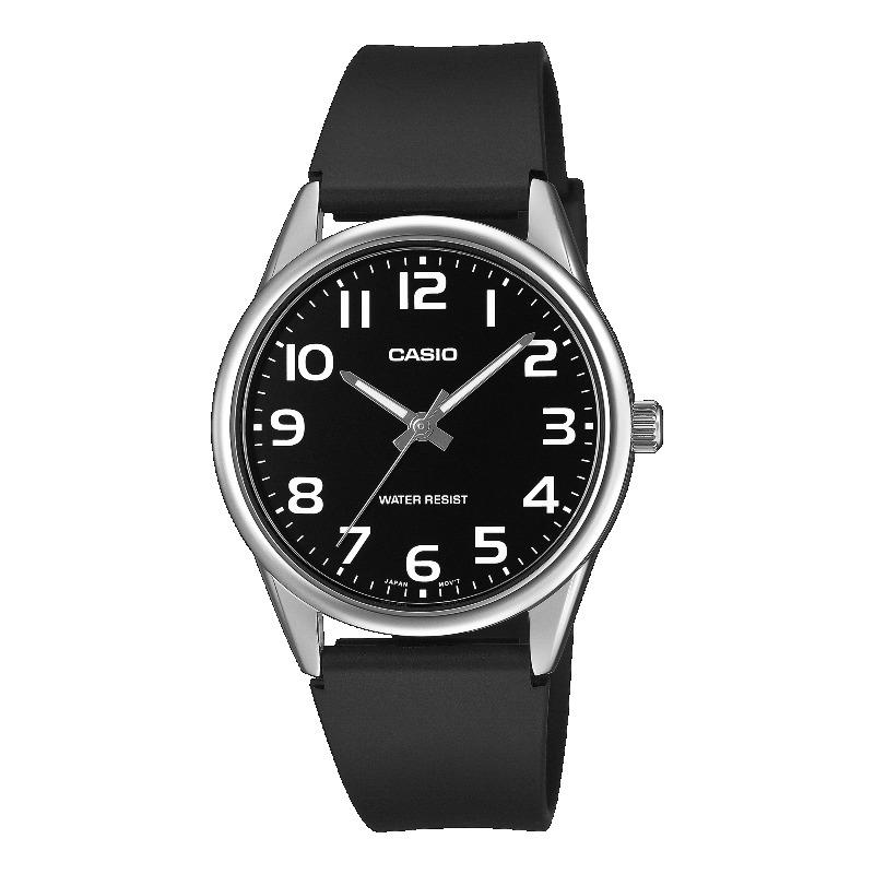 Casio Men s Resin Water Resistant Analog Quartz Watch MTP-C666-1B чёрный