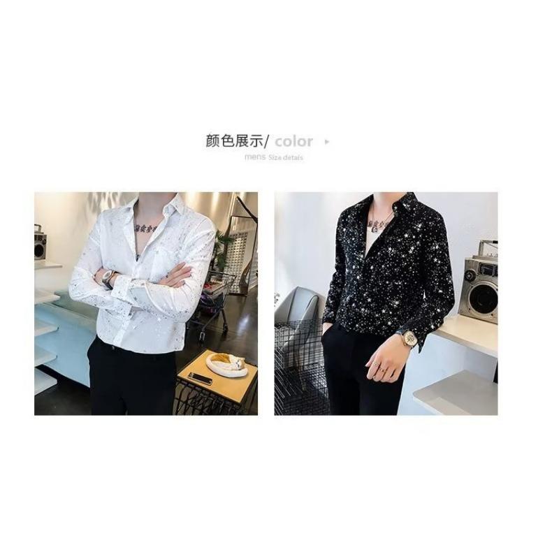 Men S Loose Long Sleeve Shirt Japanese Style Casual Trendy Shirt