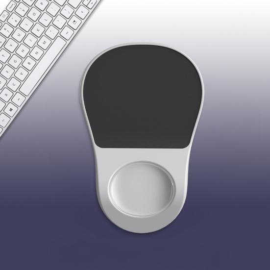 Podložka pod myš s opěrkou zápěstí Ergonomická Protiskluzová Úleva od bolesti zápěstí Podložka pod myš pro notebook Počítačová podložka s polštářkem na podporu zápěstí PC Příslušenství