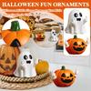 Halloween Middle Finger Ornament Cute Little Decorative Resin Crafts Home Gifts