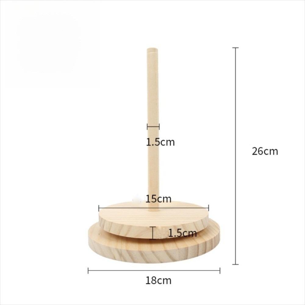 Wooden Wool Yarn Winding Axis Frame Detachable Yarn Holder Winding Machine  Knitting Crochet