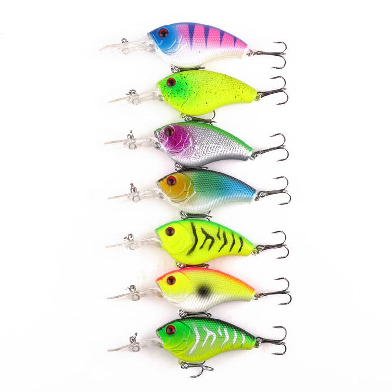 1pc Crank Bait 9CM 11.8G HENGJIA Hard Lures Plastic Wobbler Fishing Tackle