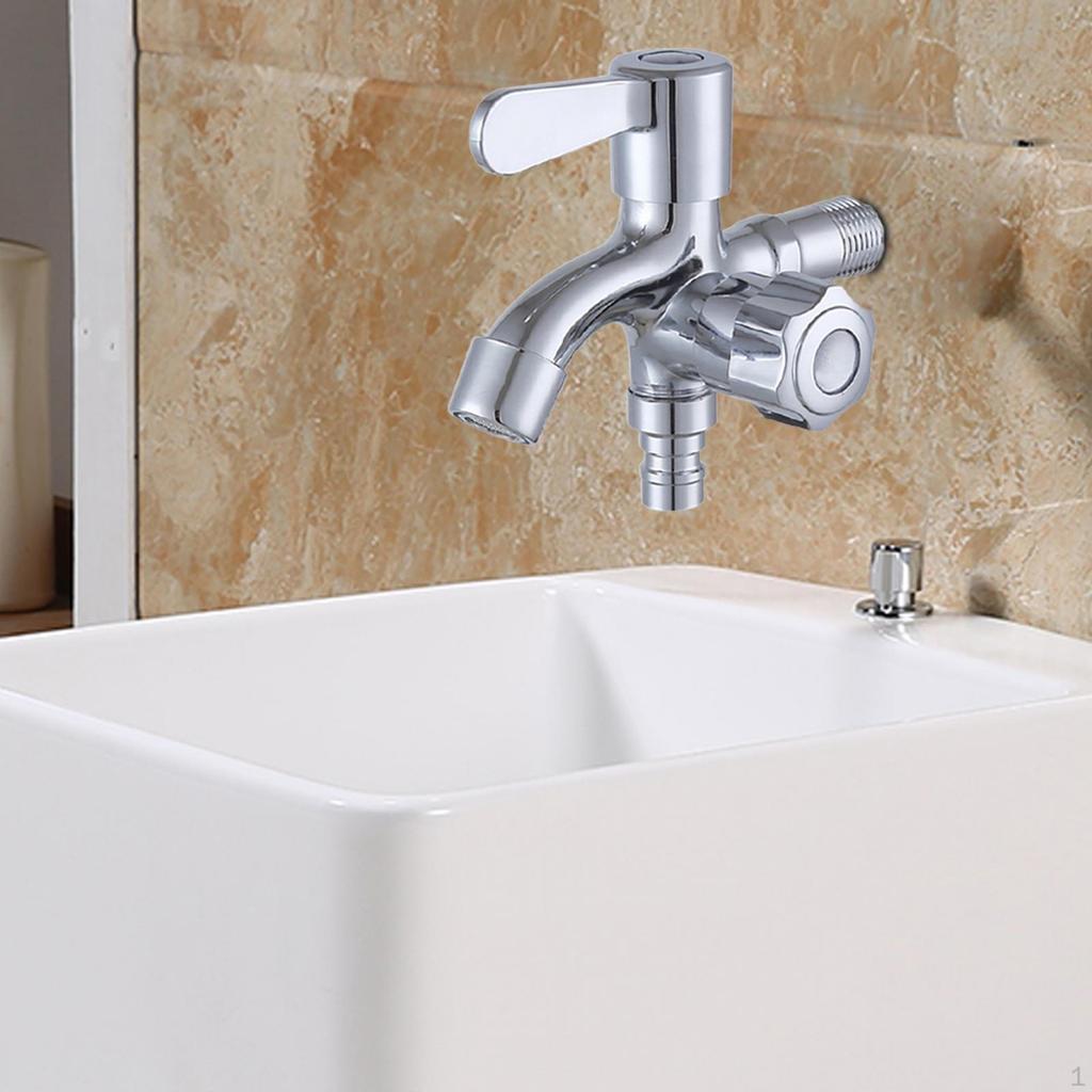 for Washing Machine Bathroom Faucet Metal Wal Mounted Sink Mop Pool Balcony Kitchen