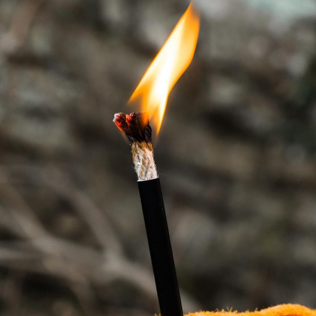 1pc Outdoor Fire Starter Kindling Rope Hemp Cord For Wood Stoves Fireplaces, For Fires Camping Hiking Backpacking