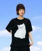 LAUGHER Neko T-Shirt - Black