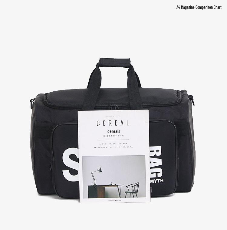 Waterproof Multi-Compartment Sports & Travel Bag with Shoe Pocket