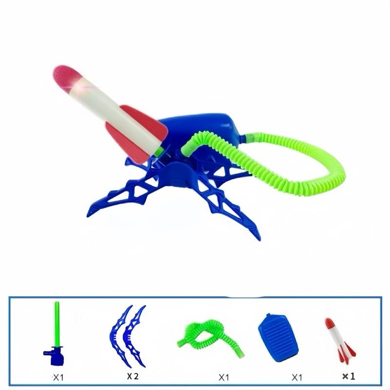 

Foot-Powered Air Rocket Launcher – Outdoor & Indoor Play Toy, Inflatable Bouncing Surprise Set, Ideal Gift