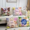 Kpop S-Skz-oo-S Cartoon cushion cover For Pillow Sofa Printing Decoration Room Home Office Coffee Shop Car Nordic Simplicity