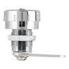 Mechanical Code 3-Digit Password Cabinet Lock Chrome 20mm/0.79in