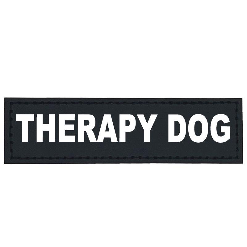 Ham pentru câine K9 Cross-Border cu etichetă ID anti-pierdere cu velcro și opțiuni de gravare.