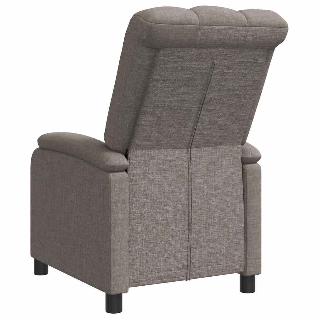 Recliner Taupe Fabric