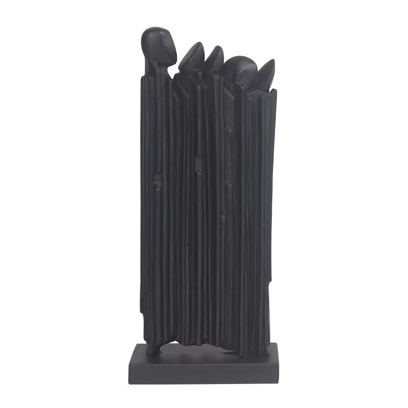 

Современный минималистский абстрактный рисунок скульптура модель отеля гостиная настольное искусство украшения легкие роскошные мягкие украшения