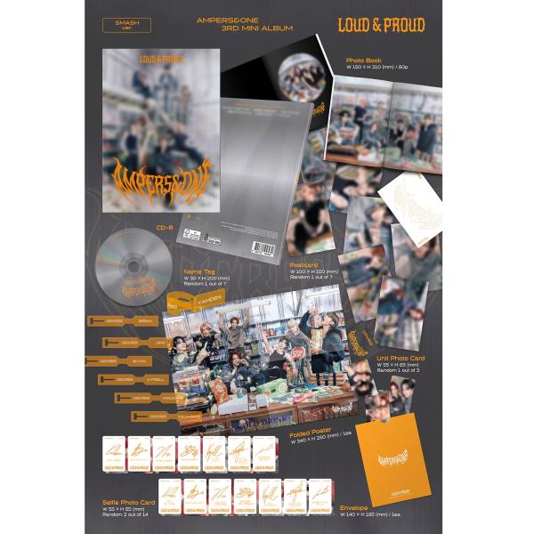 

AMPERS&ONE [LOUD & PROUD] 3-й МІНІАЛЬБОМ SMASH VER.