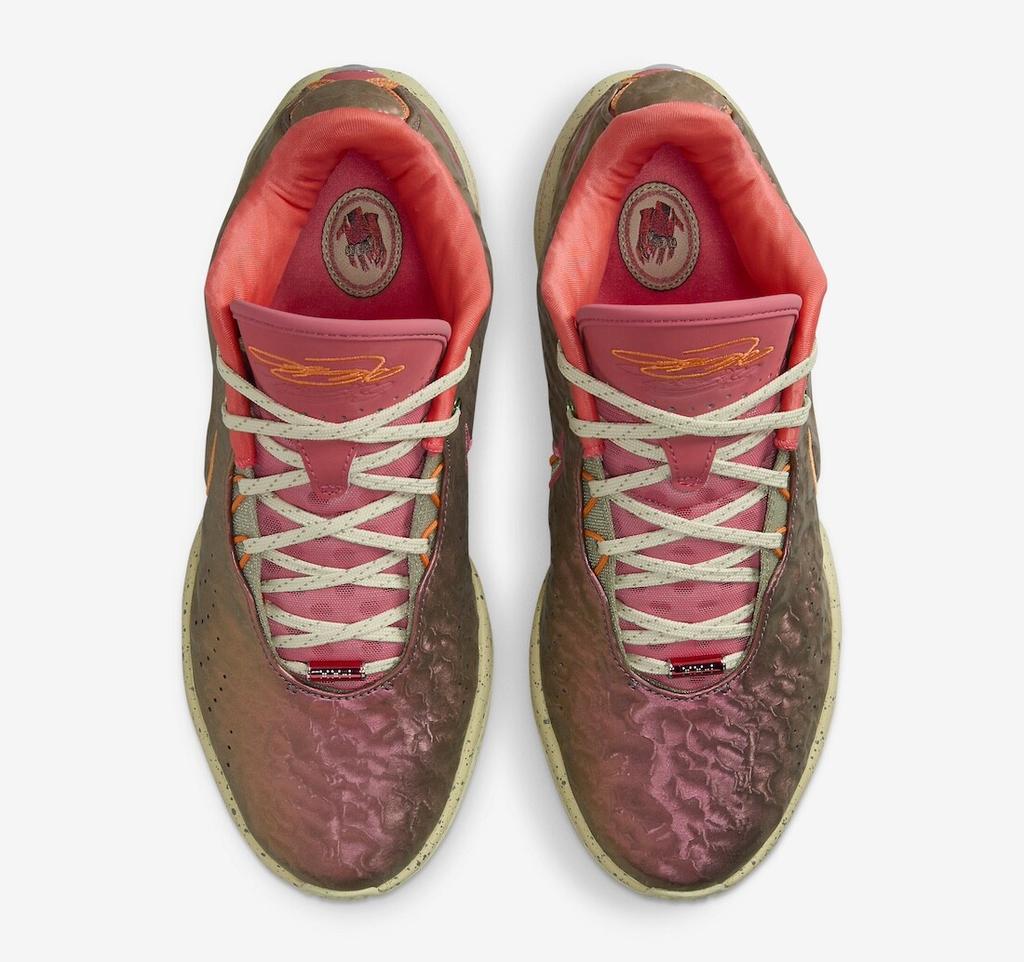 FN0709-800 Nike LeBron 21 EP Queen Conch Ember Glow Elemental Gold (Men's)