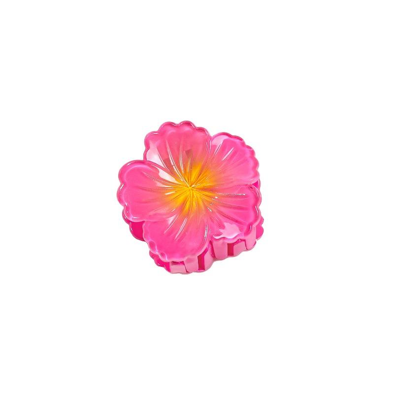 Egg Flower Hair Clip SetBauhinia Flower Back Head Grab Clip Elegant Shark Clip Hair Accessory Headwear