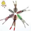 Weihai Jellyfish Squid Soft Octopus Bait Jig Mixed Color Octopus Skirt Artificial Jigging Bait Squid Skirt Octopus