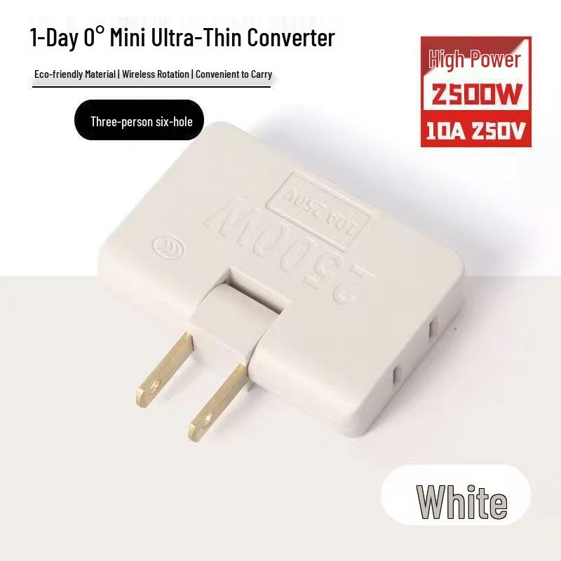

180° Rotatable 3-in-1 Wireless Socket Strip Converter