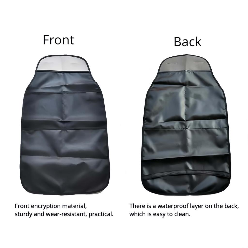 1/2Pcs Car Seat Back Protector Cover for Children Kids Baby Anti Mud Dirt Auto Seat Cover Anti Kick Mat Pad Car Storage Bags
