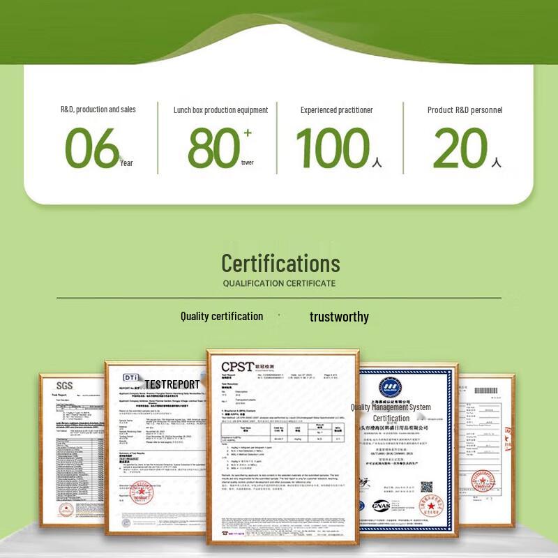 

Hansheng 350ml Rectangular Food Container with Flat Lid