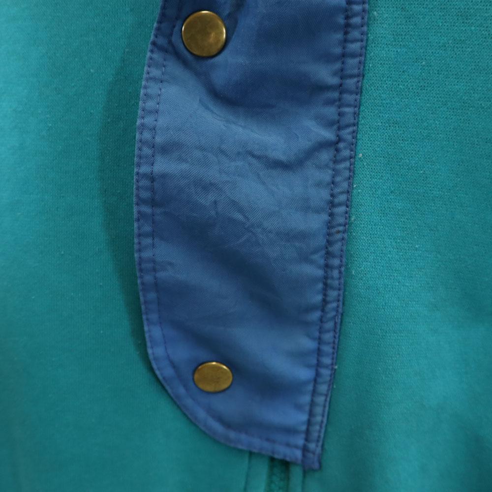 adidas 80s Vintage Silver Tag Trefoil logo Track jacket Turquoise etc. Men's Used