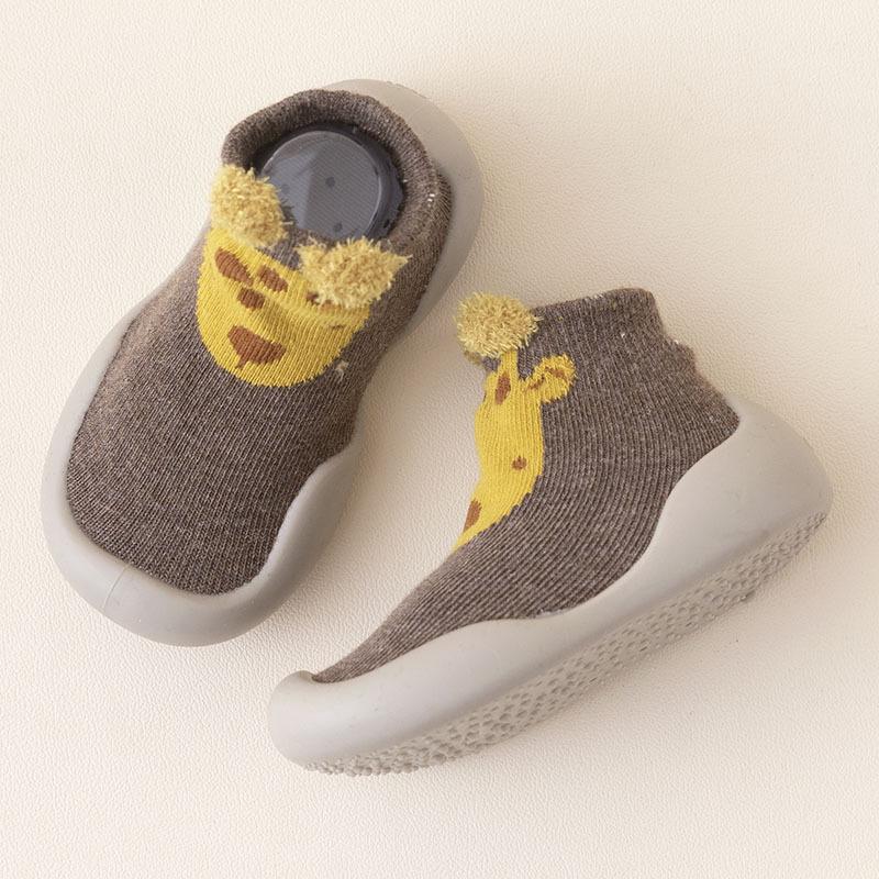 2026 Spring Kids Cartoon Sock Shoes: Soft Sole Slip-on for Boys & Girls