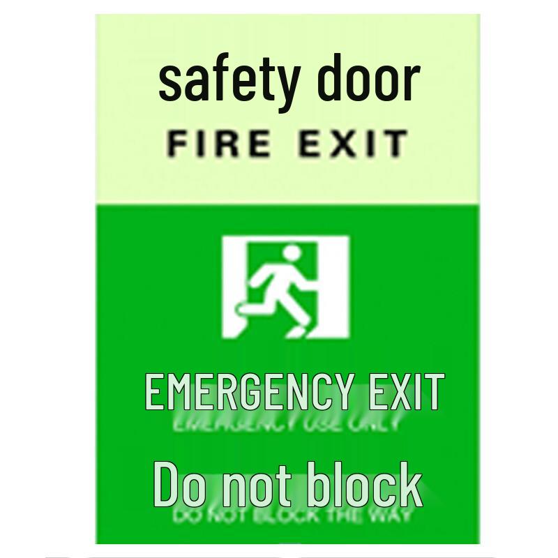 Luminous Safety Door PVC Sticker