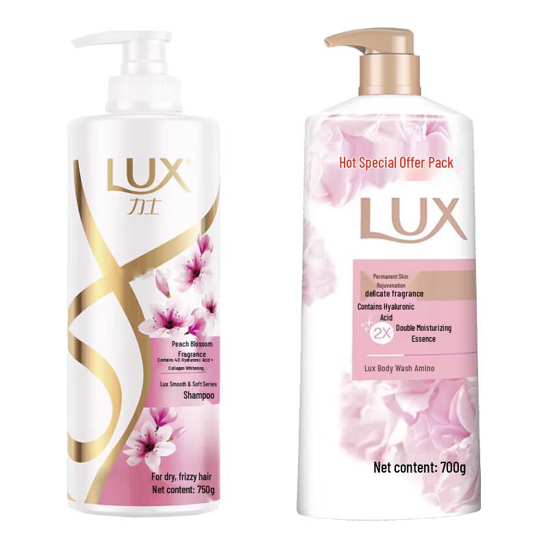 

LUX Peach Blossom Shampoo & Shower Gel Set