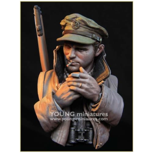 Young Miniatures 1/10 Scale WWII British Army LRDG Troops, North Africa 1942, Dusk Wanderer, Bus and Model Resin Kit, YM1888