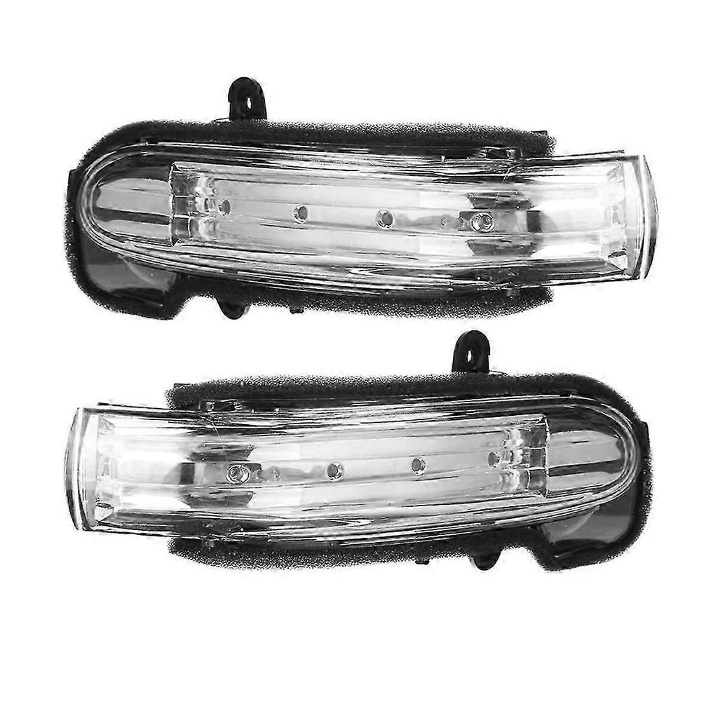 Compatible with Mercedes C Class W203 2003-2007 Models Reversing Turn Signal Mirror Light Set A2038201521 A2038201621